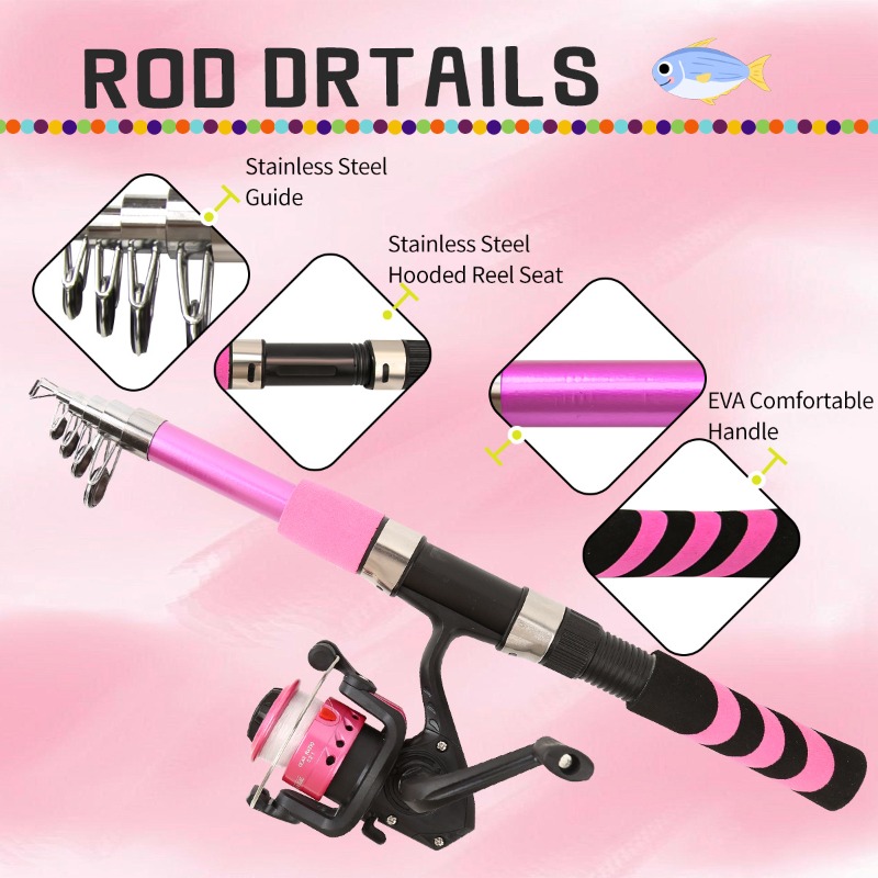 Kids Adult Beginner Fishing Ro - Fishing Line Spooler 评论和价格