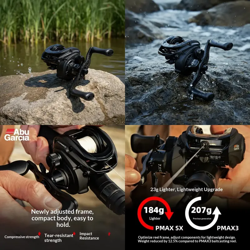 ZGLY Abu Garcia PMAX SX Baitca - Abu Garcia Reel Max 评论和价格
